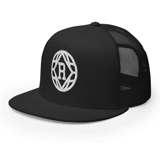 Black Trucker Cap (snapback)