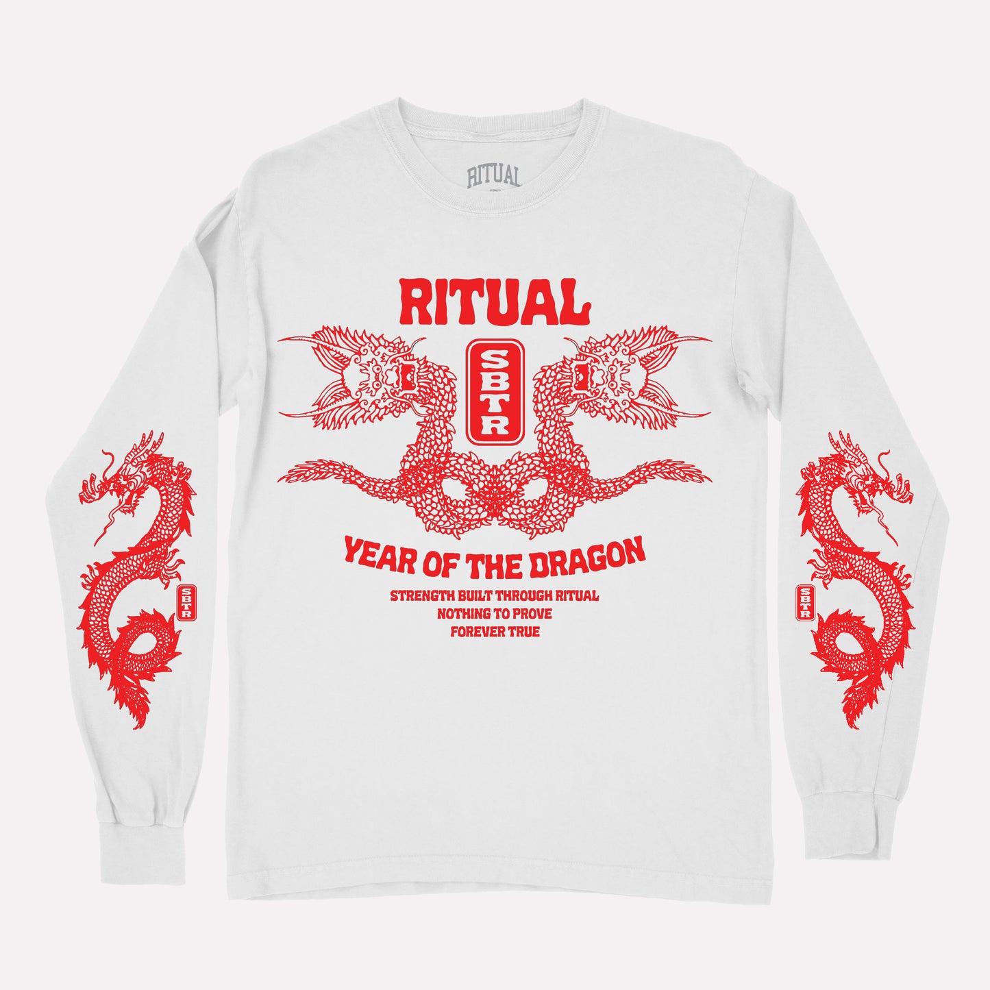 Red Dragon Long Sleeve Tee