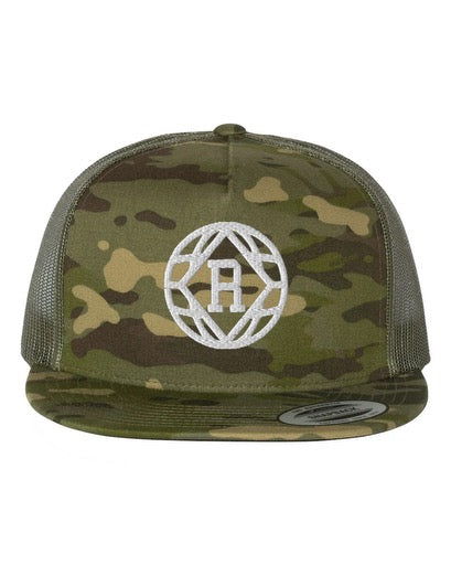 Camo Trucker Cap (snapback)